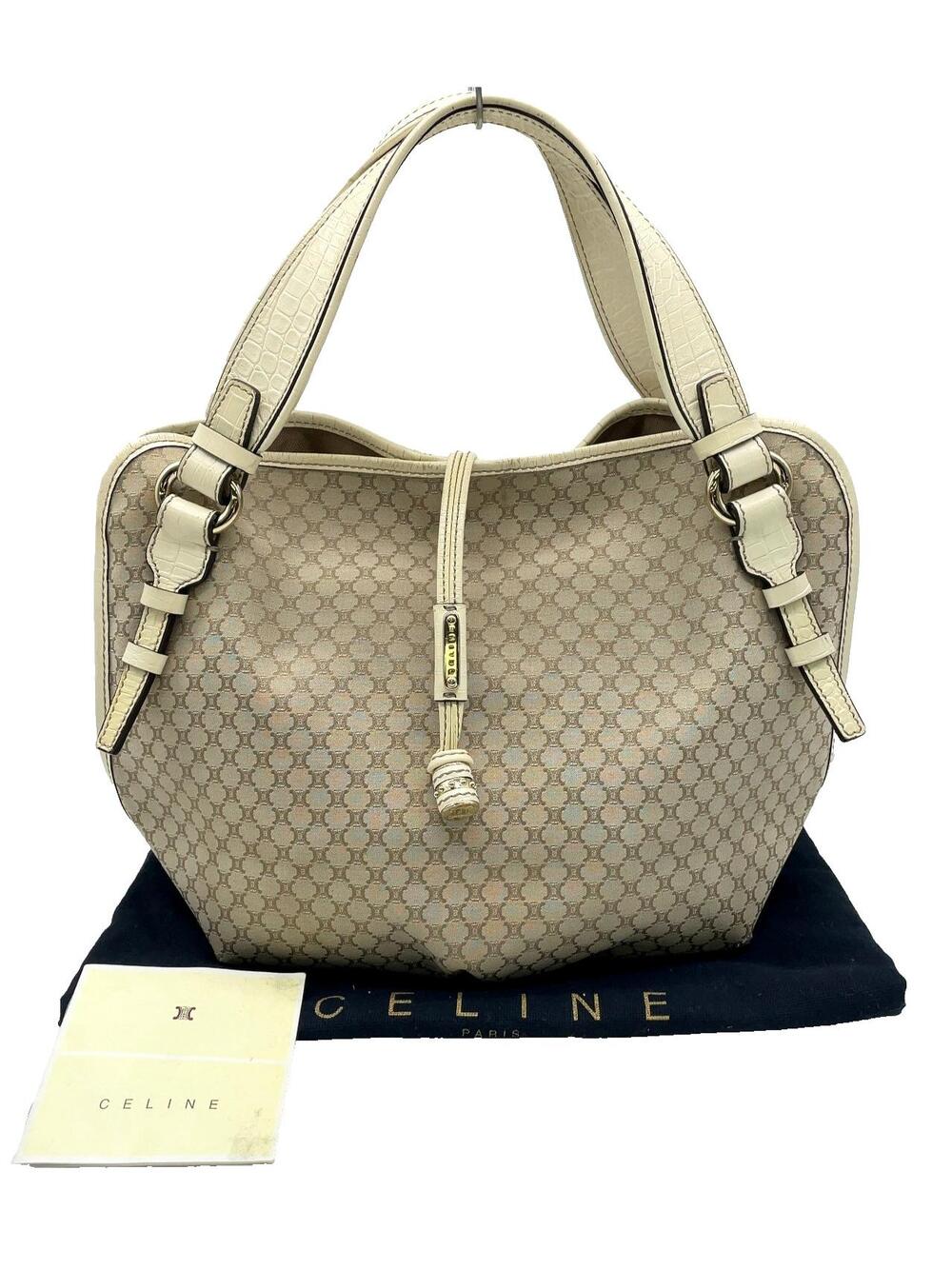 Auth Celine Macadam Bittersweet Canvas #194253C12